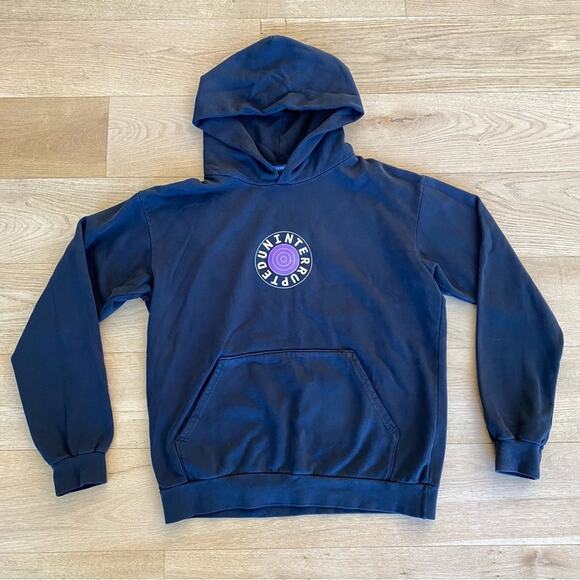 Uninterupted Welcome To The Jam Hoodie in Black - Picture 2 of 12